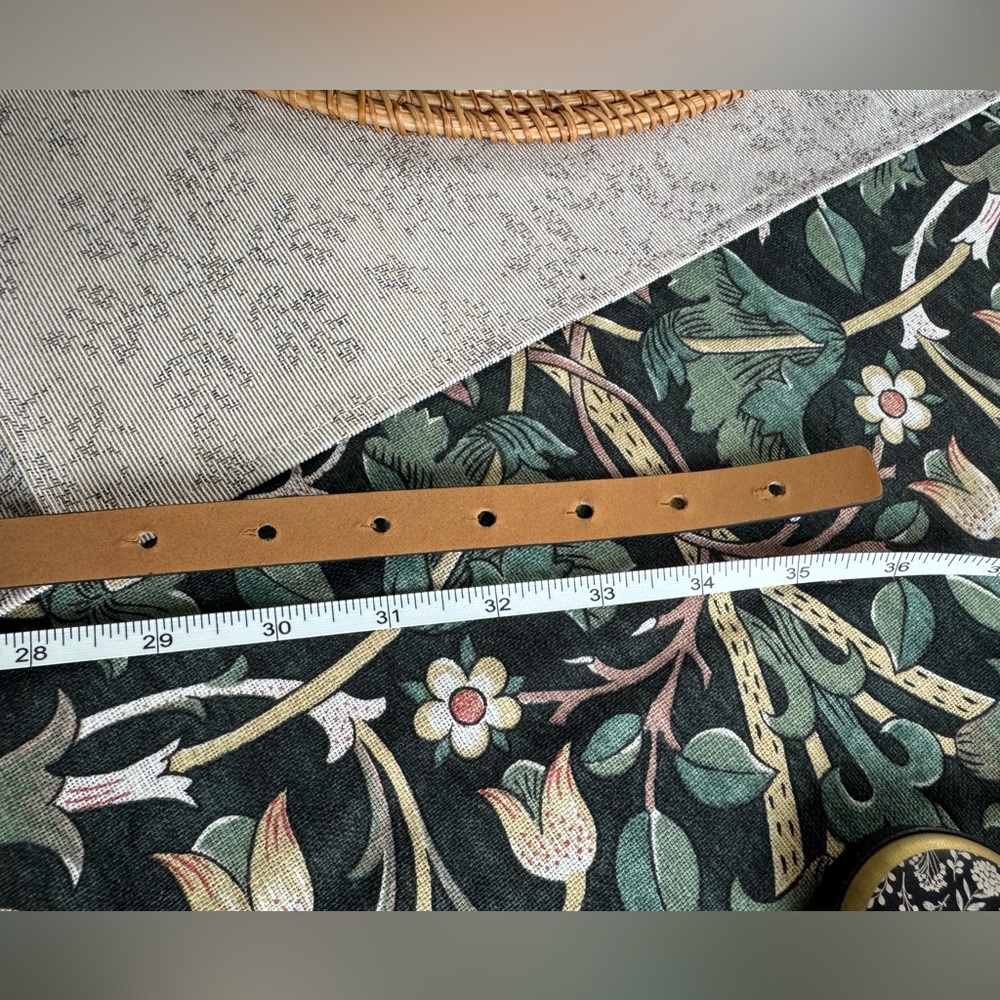 Kate Spade Gold Leather Bow Belt With Tassels, M - Picture 6 of 6